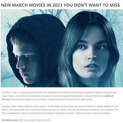 NEW MARCH MOVIES IN 2021 YOU DON’T WANT TO MISS
